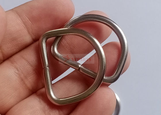 Metalowe pierścienie D o wymiarach 25x30 mm do wytwarzania zdejmowalnych koców izolacyjnych