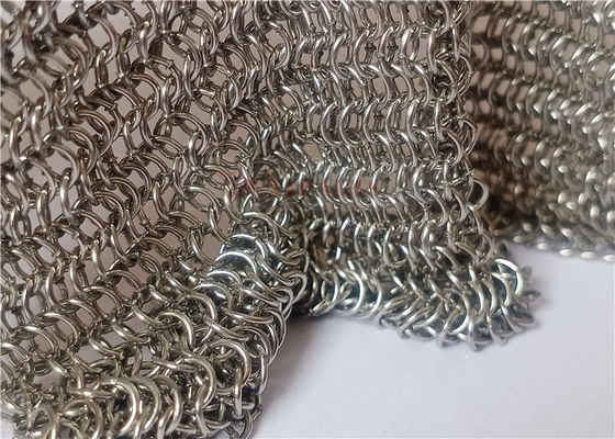 Wyroby z stali nierdzewnej z łańcuchem poczty metalowej 0,53x3,81 mm