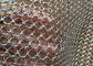 Chainmail Weave Ring Mesh Type Antyczny wygląd Metalowa siatka Draperie z metalicznym kolorem do osłony przeciwsłonecznej Sun