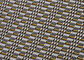 Dekoracyjna metalowa siatka elewacyjna, karbowana tkanina druciana z drutu na ścianę osłonową