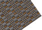 Dekoracyjna metalowa siatka elewacyjna, karbowana tkanina druciana z drutu na ścianę osłonową