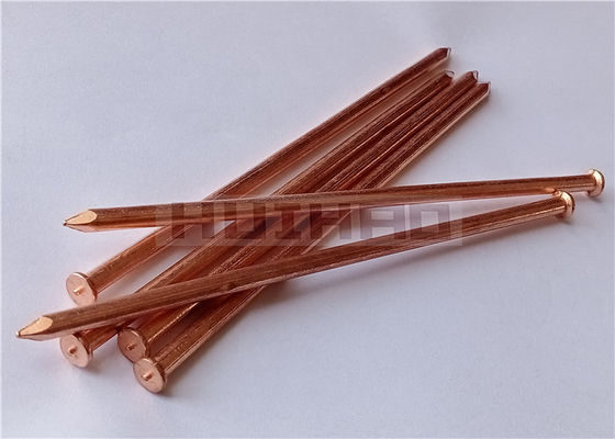 Kołki spawalnicze CD 5x160mm, stal powlekana miedzią, używane do mocowania materiału izolacyjnego na powierzchni stalowej