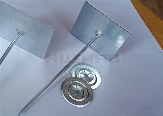 Galwanizowane żelazo skórkowane i prasowe klamki izolacyjne 50x50x2.7mm na powierzchni kanału lub ściany