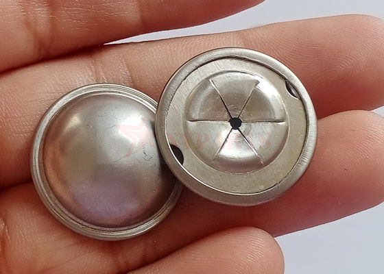 Podkładki ze stali nierdzewnej z kopułkową nakrętką 7/8" do kołków izolacyjnych 14Gauge