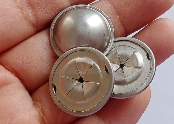 22mm Samozamykające się kopułkowe nakrętki ze stali nierdzewnej do kołków izolacyjnych