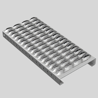 Perforowane aluminiowe panele siatki architektonicznej do platform kratowych Grip Strut