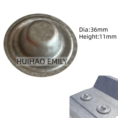 36 mm wodoodporny Metalowy dach skrzypcowy pokrywa czyszczący dla falistego dachu