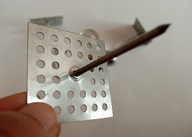 40x40mm Perforated Base Isolation Pins dla systemu Hvac
