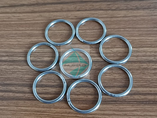 Magazyn M8 Spawana metalowa siatka oczkowa ze stali nierdzewnej Okrągłe pierścienie O 30 mm-100 mm Dia ISO Standard