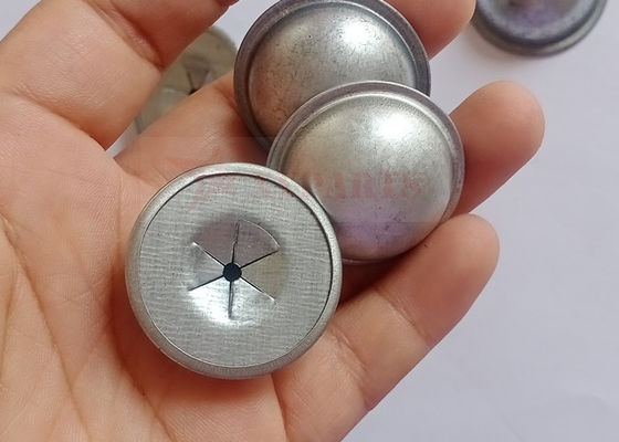 22mm Samozamykające się kopułkowe nakrętki ze stali nierdzewnej do kołków izolacyjnych