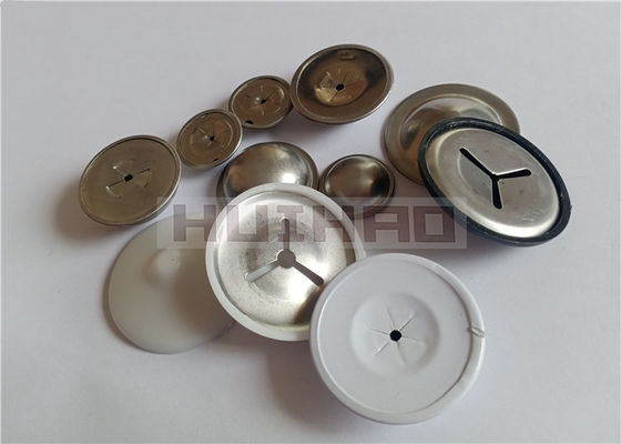 Kopuła aluminiowa 12 Gauge 1-1/2" z wkładką ze stali nierdzewnej z podkładką samozaciskową