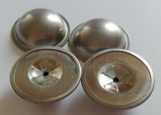 7/8" 22mm Stal nierdzewna samoblokujące się czapki 7,8mm Wysokość x 22mm OD do mocowania materiałów izolacyjnych termicznych i akustycznych