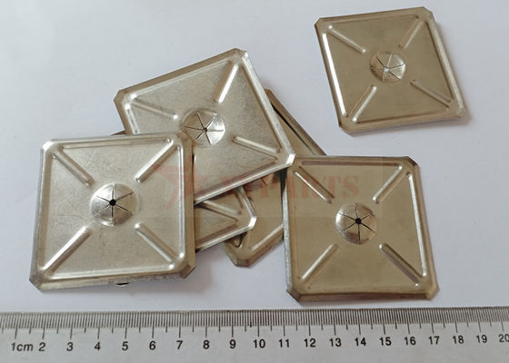 Podkładki samozaciskowe do izolacji 2-1/2" ze stali nierdzewnej, klipsy do izolacji piankowej