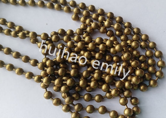 Guns Metal Color Ball Chain Beaded Curtain Do dekoracji hoteli