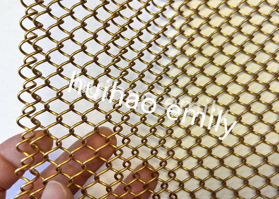 8x8mm Otwór Aluminiowy Metalowy Szpilka Sieć Jako Przestrzeniowy Dzielnik Zasłony