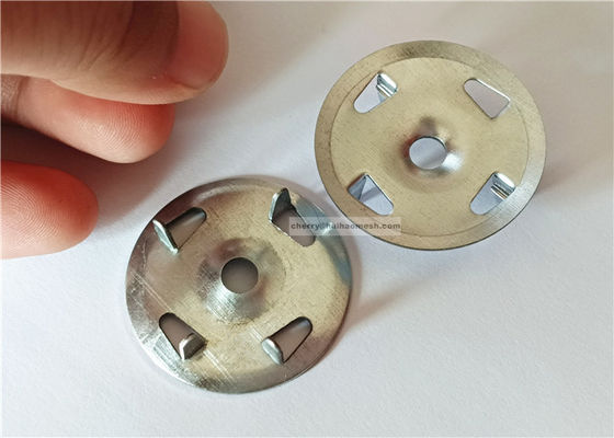 1-1/4&quot; 4-kręgowe metalowe zmywarki do mocowania płyt gipsowych, płyty izolacyjne, płyty termologiczne