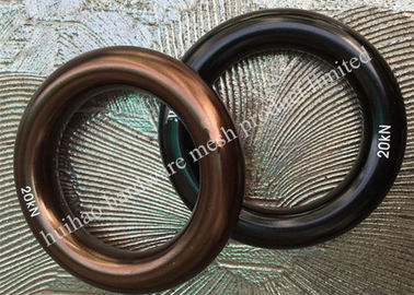 45 mm średnicy Aluminium stop okrągły pierścień dla pasów bezpieczeństwa akcesoria