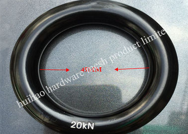 45 mm średnicy Aluminium stop okrągły pierścień dla pasów bezpieczeństwa akcesoria