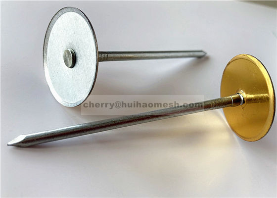 1-1/8" Cd Weld Pins do mocowania izolacji do wnętrza metalowych przewodów powietrznych