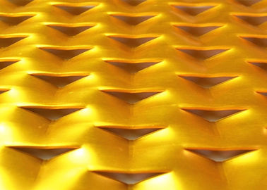 Trójkątne otwory aluminiowe z rozszerzoną siatką do absorpcji dźwięku