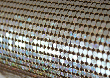4mm Złoty kolor Aluminiowy Sequin Metalowa siatka Do dekoracji hotelowej