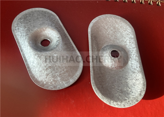 Galvalume Steel Metal Seam Plate 82x40mm Przymocowanie dachowe