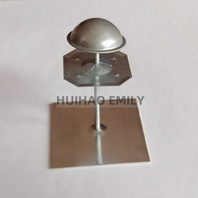 50x50mm Płytka podstawowa samoprzylepna izolacja szpilki zawieszkowe do izolacji ścian zewnętrznych