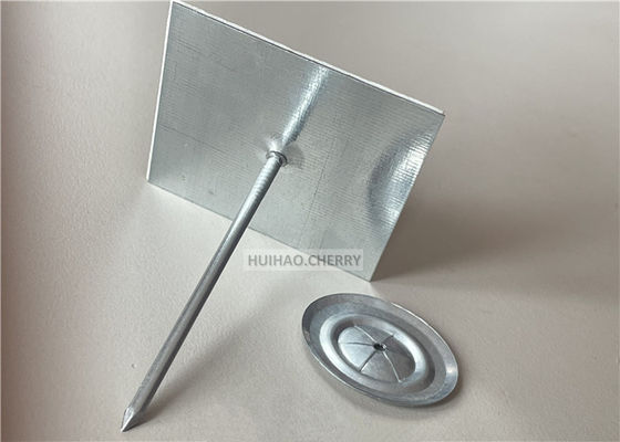 Płyta izolacyjna i wełna mineralna do mocowania samoprzylepne aluminiowe sztylety 65 mm z zaciskami