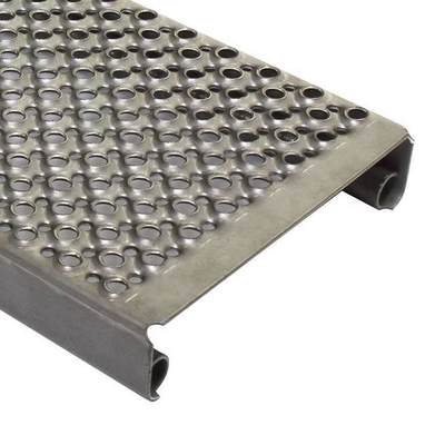 Q235 Węglowa stalowa perforowana kratka z uchwytem 2MM-3MM
