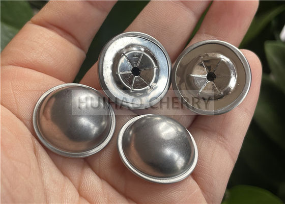 7/8" 22mm Stal nierdzewna samoblokujące się czapki 7,8mm Wysokość x 22mm OD do mocowania materiałów izolacyjnych termicznych i akustycznych