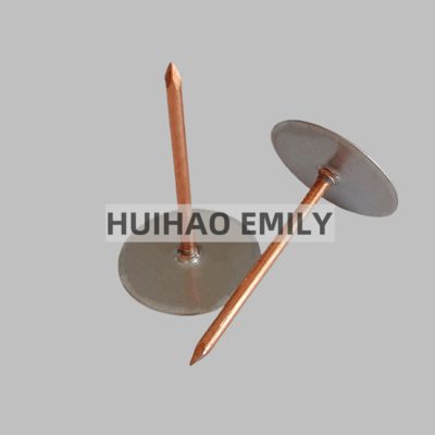 50mm ocynkowane stalowe kołki z łbem do mocowania izolacji wewnątrz konstrukcji