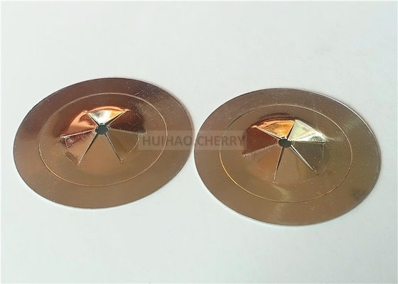 Podkładki okrągłe 38mm samozaciskowe do kołków izolacyjnych, mocujące materiał izolacyjny