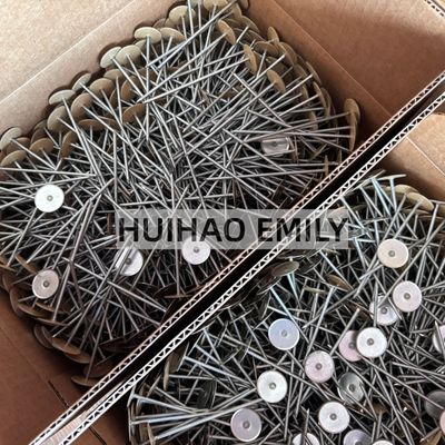 Kołki spawalnicze izolacyjne z łbem grzybkowym, miedziane, 2.7x50mm, z podkładką zabezpieczającą