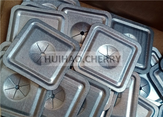 38mm Kwadratowe Klipsy Szybkomocujące z Podkładką Samozaciskową do Izolacji, Materiał: Stal Galwanizowana