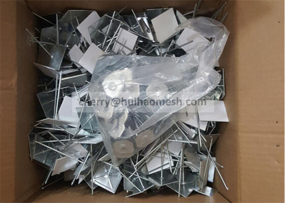 Wieszaki do izolacji Rockwool Perforowane Wieszaki Izolacyjne 12 Gauge z Podkładkami Samozaciskowymi