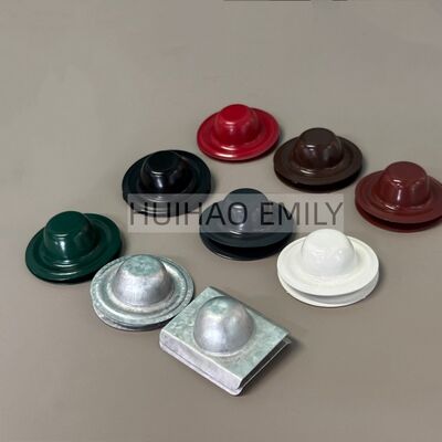 Galvalume Steel 35mm Roof Screw Cover Caps w falistej wodoodpornej muszli dachowej