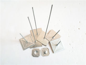 2.7mm X 70mm Samodzielnie Przymocowane szpilki z wełny kamiennej 50 X 50 mm Podstawa do odkurzania