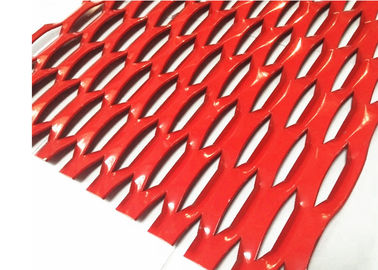 Fasada z zewnętrznej aluminiowej siatki cięto-ciągnionej z powłoką PVDF