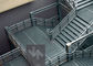 Siatka stalowa o grubości 2500 mm w kształcie żeber, stosowana do schodów i lądowań schodów