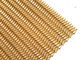 Różowo-złote siatki tranzytowe z siatki spiralnej do sklepu Drapery Divider W1.2m XL 3m