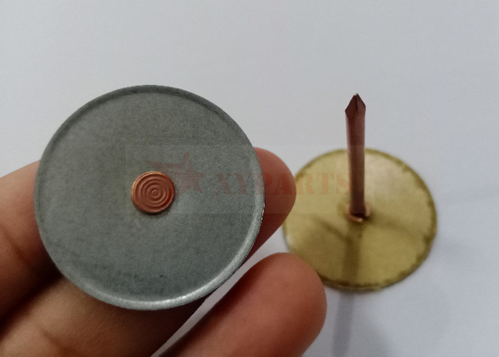 Izolacja głowicy kubka Piny spawane z okrągłą podstawą o średnicy 30 mm do izolacji kanałów HVAC