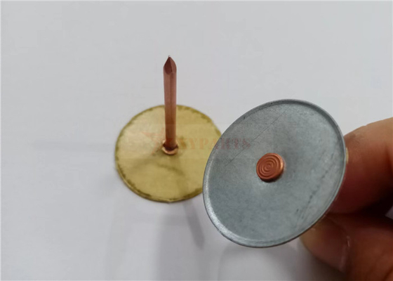12 Ga X 38 mm Izolacja szpilki spawalnicze głowicy z kubkami Do izolacji HVAC