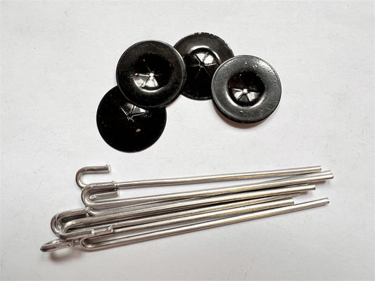 Fosforanowanie aluminium 38 mm hakowe łączniki do spawania paneli słonecznych do zabezpieczania gołębi