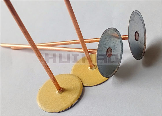 Miedziowane kołki spawalnicze ze stali miękkiej do izolacji 2,7 mm