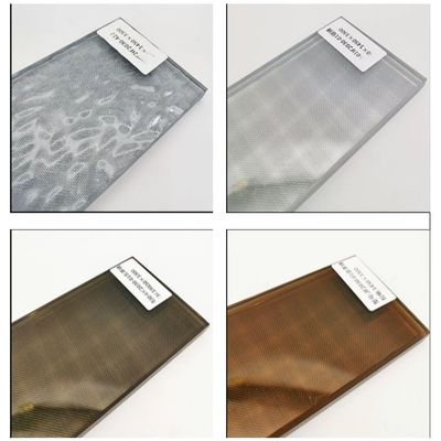 Zastosowania architektoniczne ze szkła laminowanego z siatki drucianej o grubości 5 + 5 mm