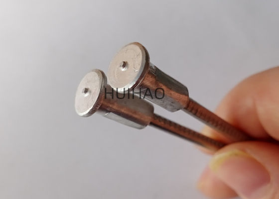 3 X 75 mm Bi-metalowe CD Weld Blunt Headed Pins z podstawą aluminiową