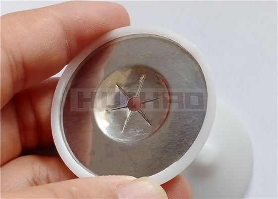 38 mm klipsy o wysokiej prędkości izolacyjnej z kopułą, stosowane w połączeniu z szpilkami izolacyjnymi