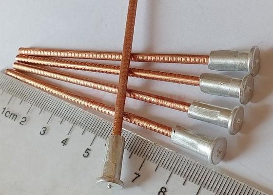 3x90mm miedziane stalowe bi-metalowe szpilki spawalnicze CD z aluminium
