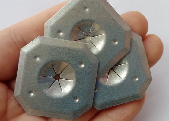 32mm Galwanizowana stalowa kwadratowa samoblokująca się pralka do szpilów izolacyjnych