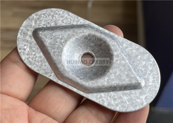 Galvalume Steel Metal Seam Plate 82x40mm Przymocowanie dachowe